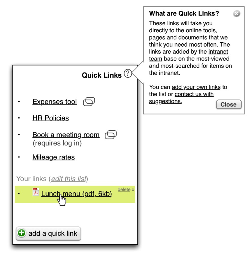 The curse of quick links (and how to do them right) Digital