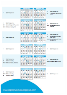 DWG Member Event Calendar