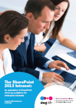 DWG - Sharepoint 2013 - Executive Summary cover