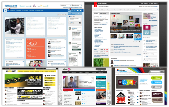 My Beautiful Intranets 2014 - top entries