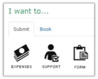 Vinarco intranet homepage icons
