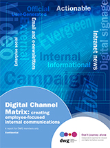 Digital Channel Matrix: creating employee-focused internal communications - cover