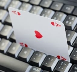 Ace on keyboard image