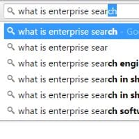 Changing nature of enterprise search DWG