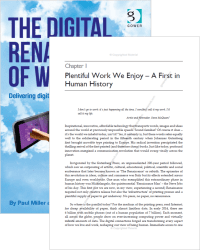 Chapter 1 - The Digital Renaissance of Work
