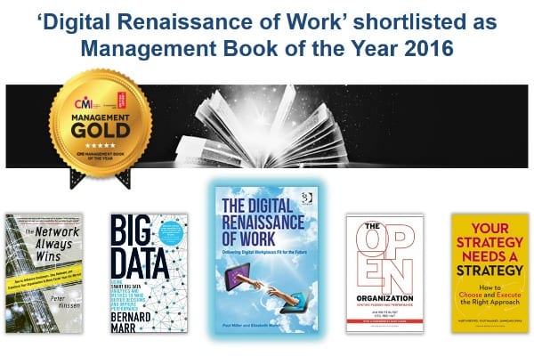 Digital Renaissance of Work - management book of year shortlist - HEADER