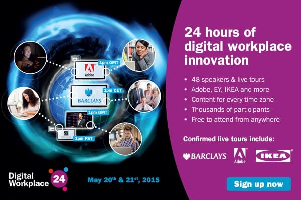 Digital Workplace 24 (DW24) in 2015 - May 20 and 21