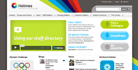 Glasgow Housing Association Holmes Home Page