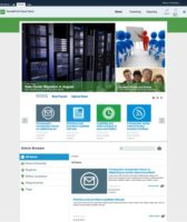 ElevatePoint intranet news page in SharePoint