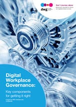 Front cover from Digital Workplace Governance