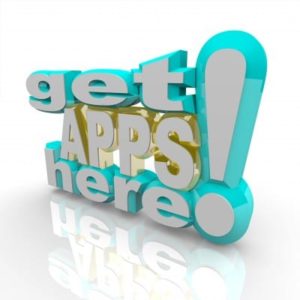 Get apps here image
