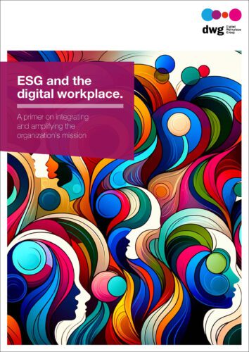 ESG and the digital workplace research report cover