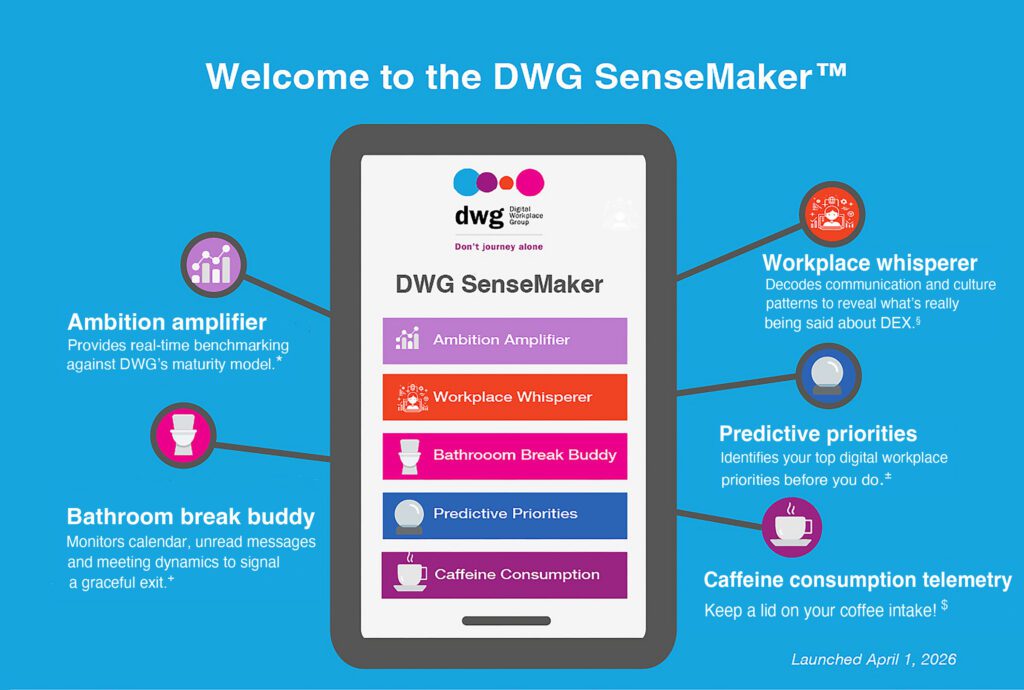 The DWG SenseMaker explained